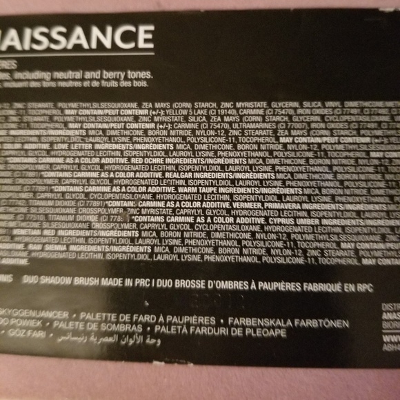 Bundle Anastasia modern renaissance and brushes - Picture 8 of 8